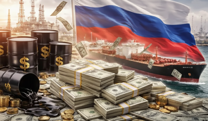 Russia's oil revenues reach record high