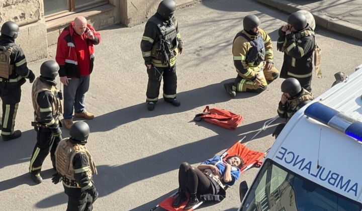 Shooting in Kiev: attacker and hostages in supermarket