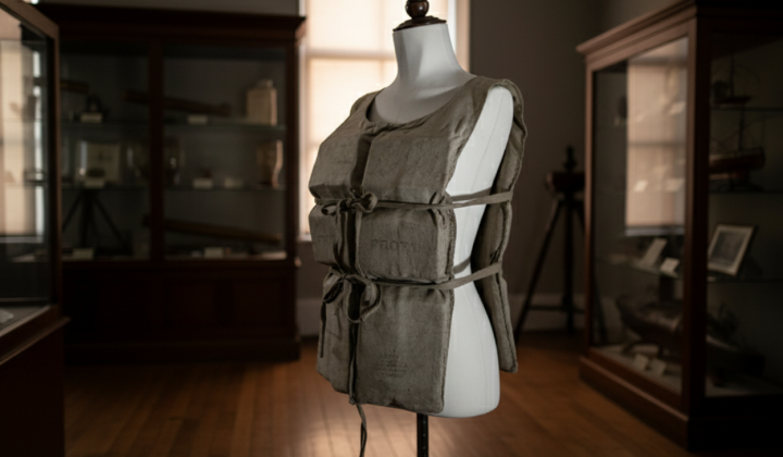 Titanic life jacket at auction