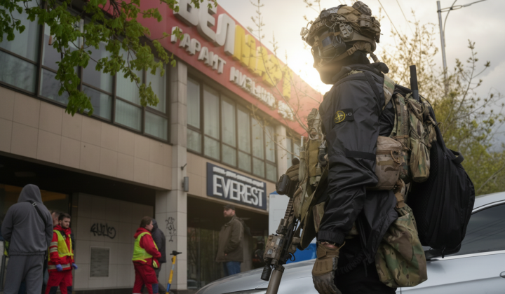 Shooter neutralized by border patrol in Kiev