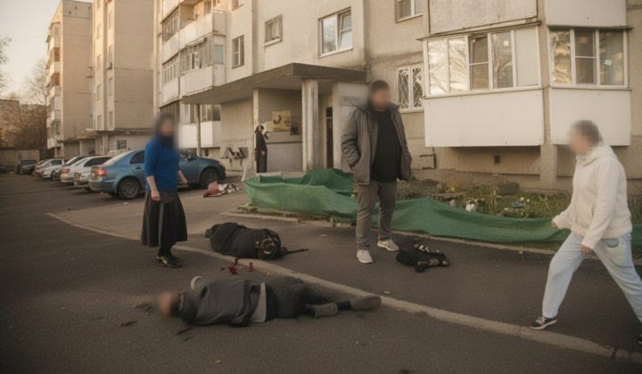Записи з бодікамер поліцейських після теракту в Києві