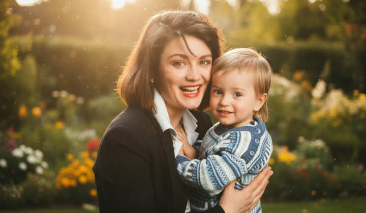 Son talks about Natalia Sumska's family traditions