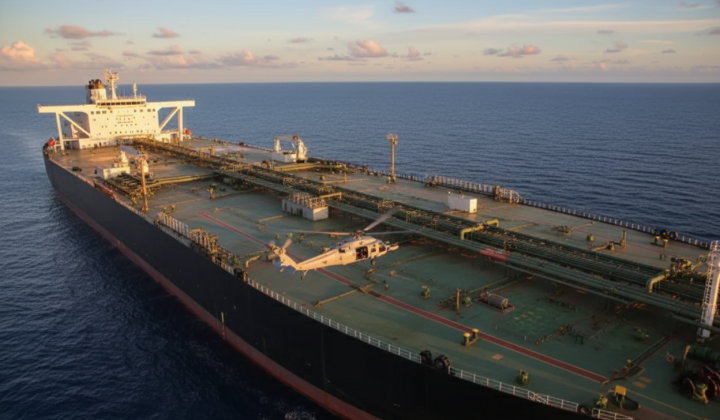 Tanker with Iranian oil in American ocean