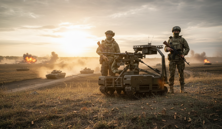 Robotic complexes for the Ukrainian front