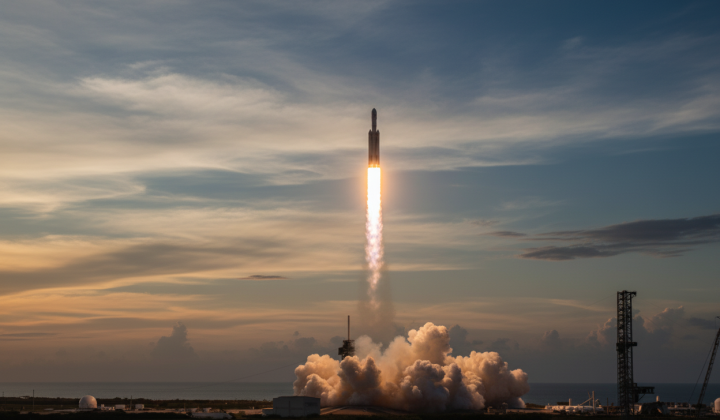 SpaceX Falcon Heavy виводить на орбіту супутник ViaSat-3