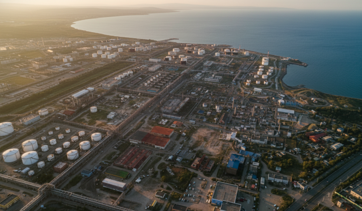 Attack on oil refinery in Tuapse: destroyed tanks