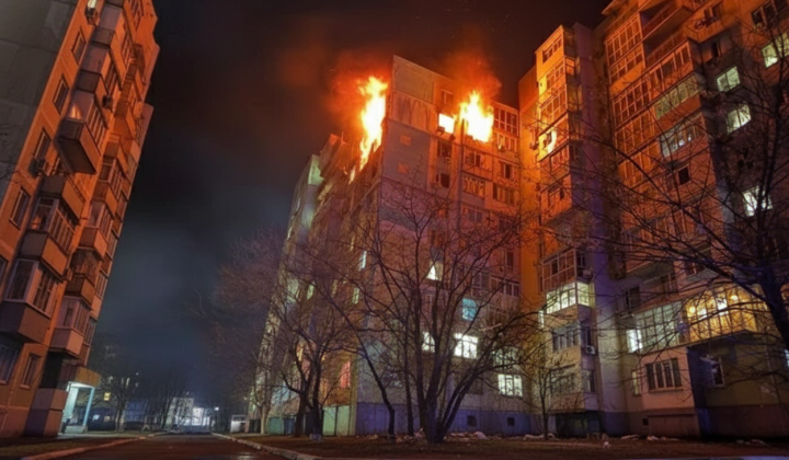 Пожежі у висотках під Одесою