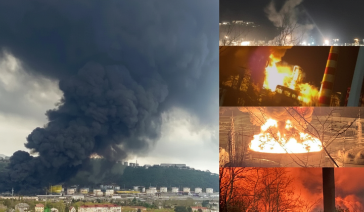 Ukrainian drones destroyed oil refinery in Tuapse