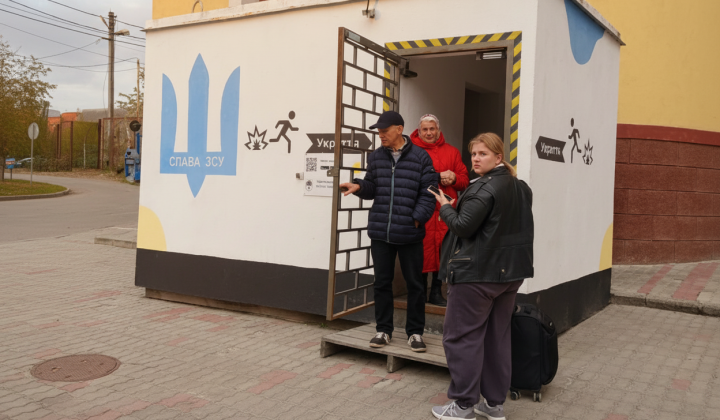 Mass drone attack in Ternopil