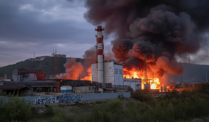 Дрони СБУ вдарили по порту Туапсе та НПЗ: у резервуарах з нафтою спалахнула пожежа