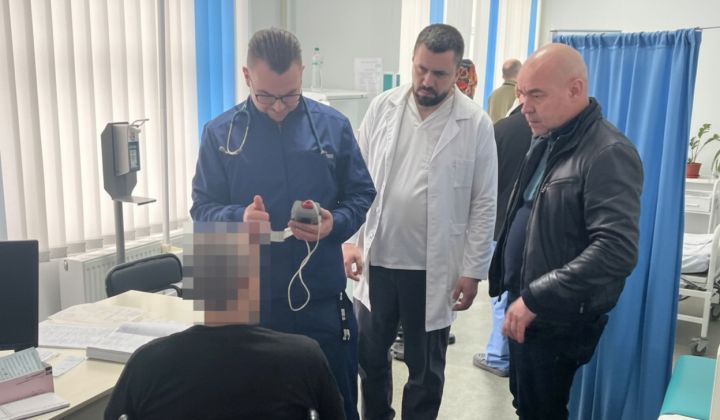 Injured as a result of a mass attack in Ternopil