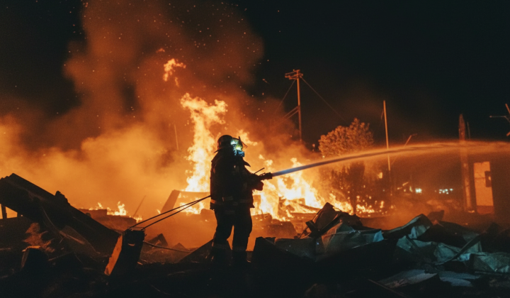 Explosion at fireworks factory in China