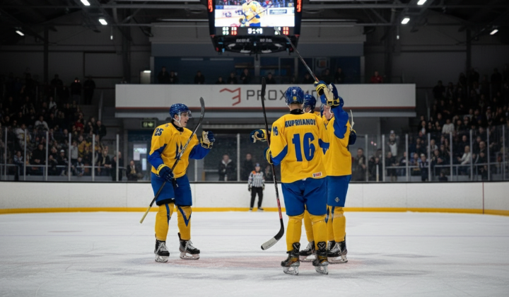 Ukrainian hockey team vs France