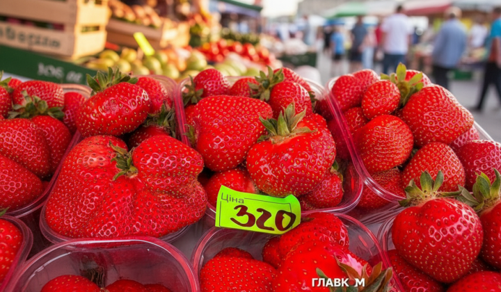 Київська полуниця подорожчала на 30%