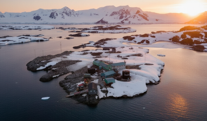 Polar explorers receive missile strike notifications