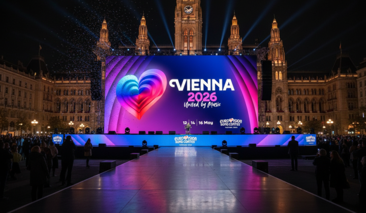 Leleka performs at Eurovision stage