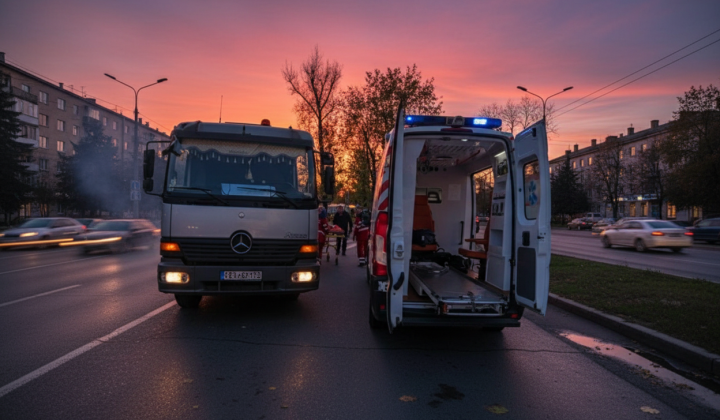 Дівчинку збивла вантажівка в Ірпені