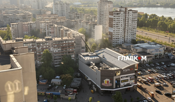 Масована нічна атака на Київ