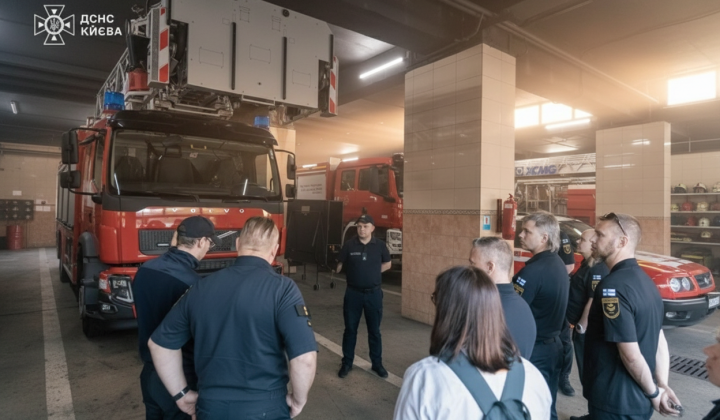Фінські рятувальники на тренуванні в Україні
