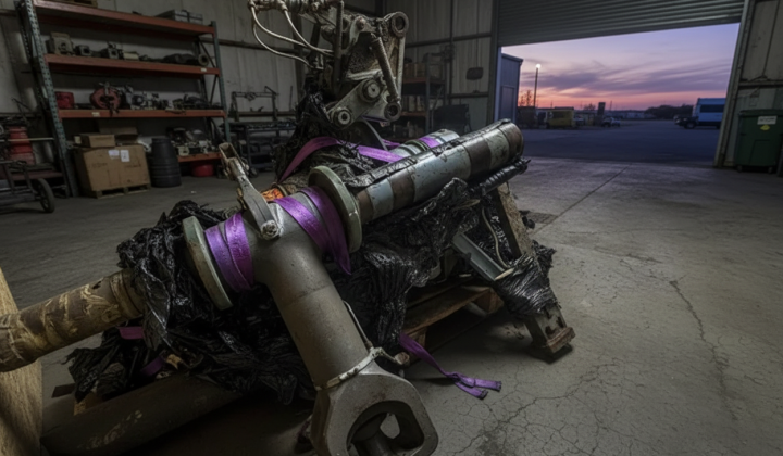 Attempt to smuggle aircraft chassis to Hungary