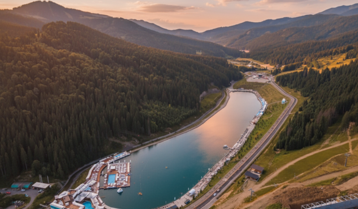 Lake Molodostі in Bukovel received award
