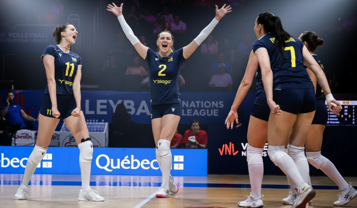 Victory of Ukraine women's national team in Nations League