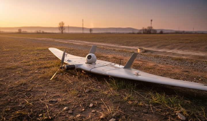 Border guards destroyed Russian drone Skate 450M