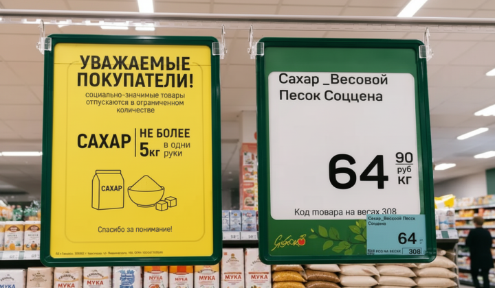 Обмеження на продукти через скупівлю