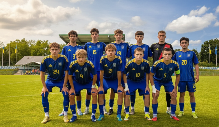 Збірна України U-18 грає проти Норвегії