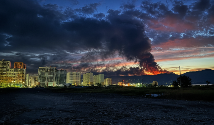 Drones attacked the largest oil base