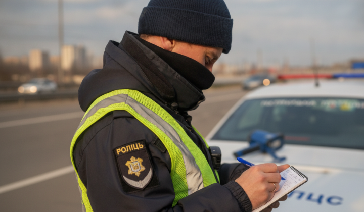Попередження про штрафи для водіїв категорії B