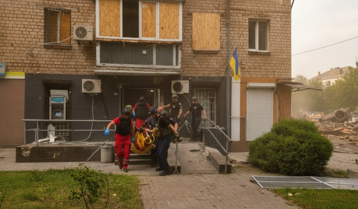 Артиллерийская атака и дроны в Днепропетровщине