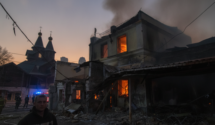 Massive attack of RF on Kharkiv region
