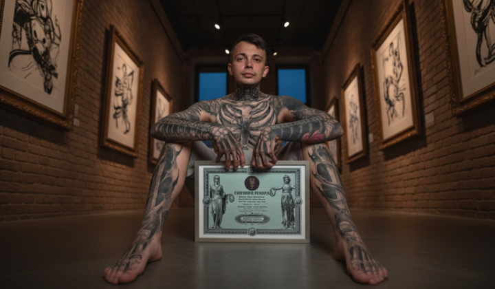 Medic with skeleton tattoo may lose three apartments for their removal