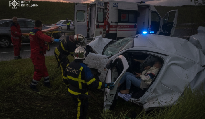 Car accident in Kyiv region: four dead