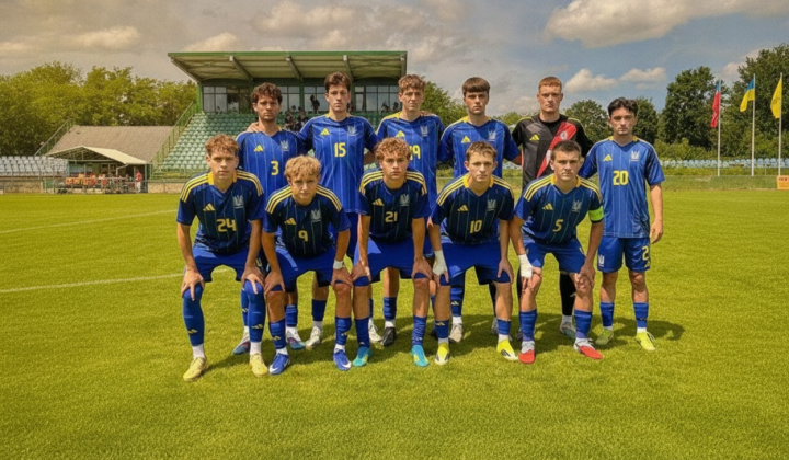 Ukrainian youth football triumphs on the field