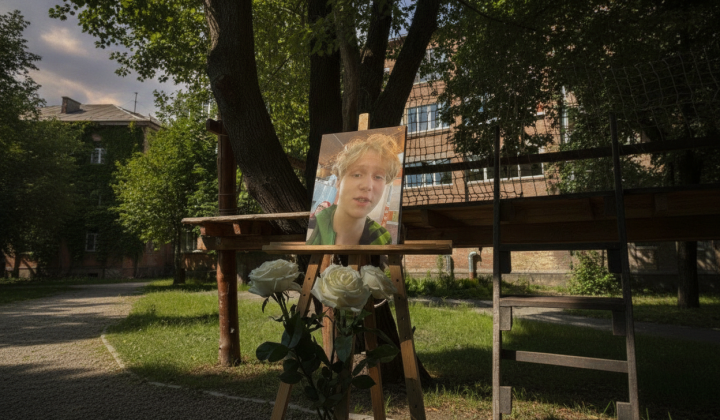 Григорий Глушич, 12-летний мальчик, в Киеве