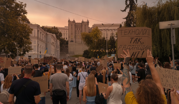 People demand the dismissal of Syrskyi