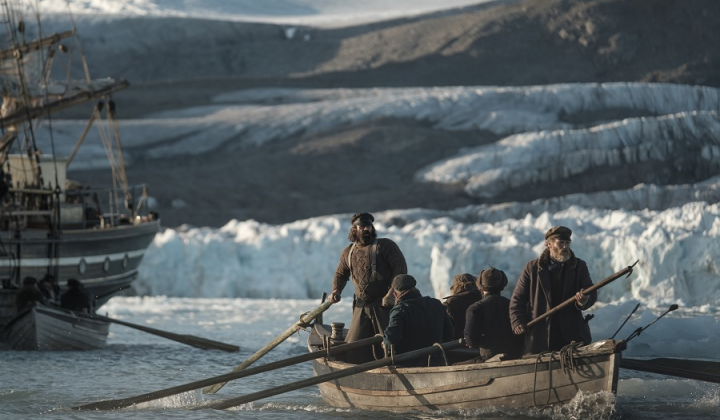 Заснеженная Арктика в сериале «Северные воды»