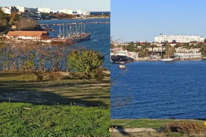 Оккупанты в Севастополе возводят оборонные сооружения в бухте, чтобы вернуть корабли – АТЕШ