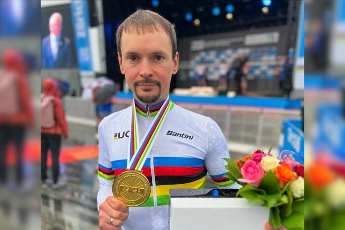 Паралімпієць стає чемпіоном світу з велоспорту