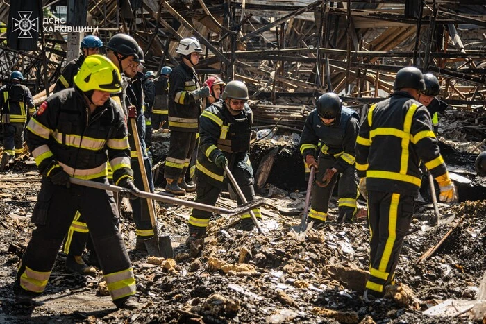 Руйнування в Боровій після атаки окупантів