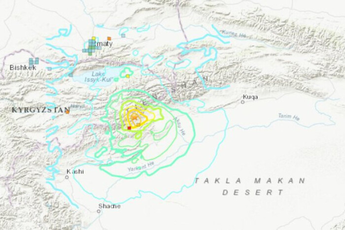 Потужний землетрус у Казахстані та Киргизстані
