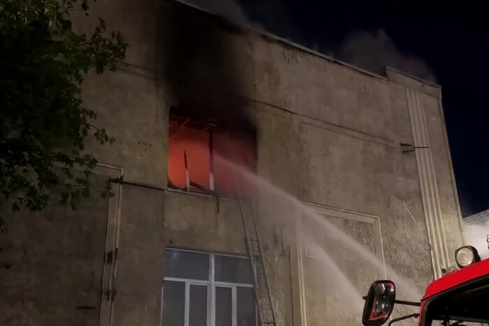 У Москве вспыхнул масштабный пожар (видео)