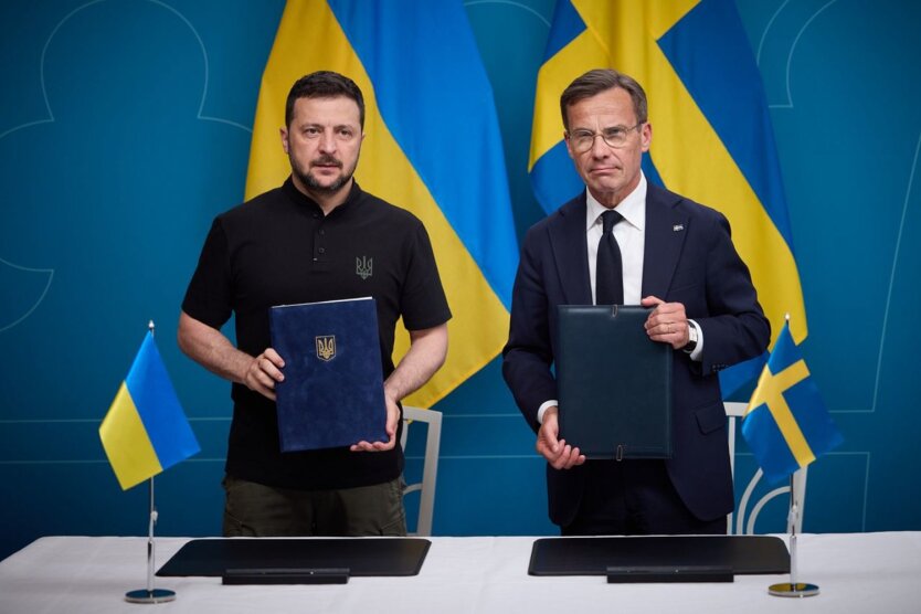 Зеленський показав, що домовилися з прем'єром Швеції: документ
