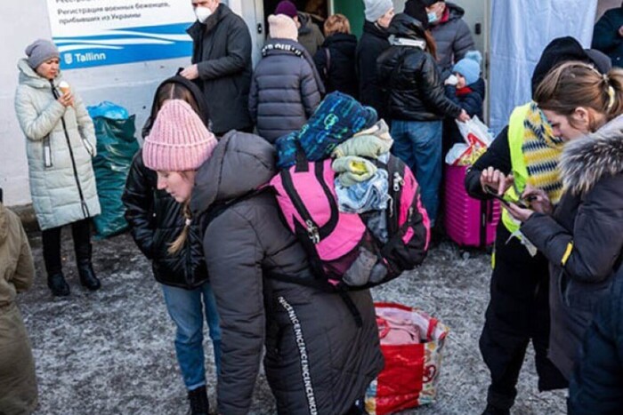 Поле з підбитком створене для біженців