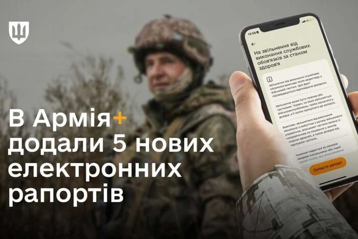 Электронные рапорты для военных в приложении «Армия+»