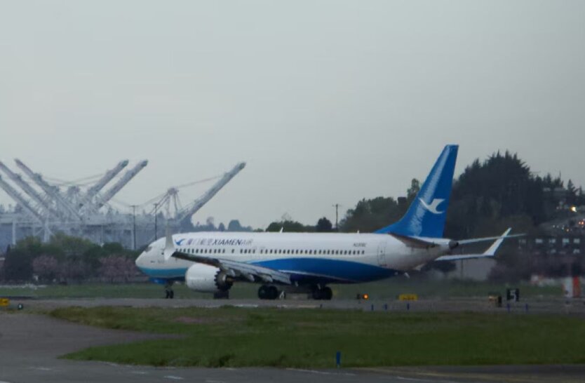 Boeing 737 MAX в повітрі над Америкою