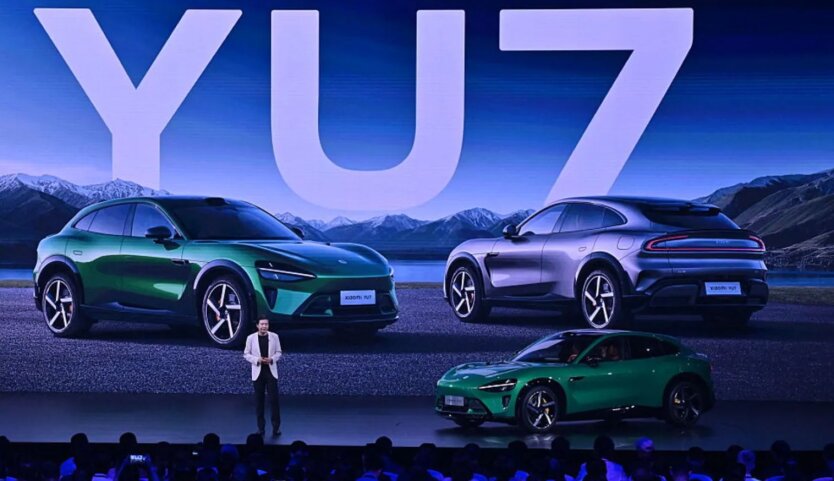 Xiaomi выпускает новый электрический кроссовер YU7