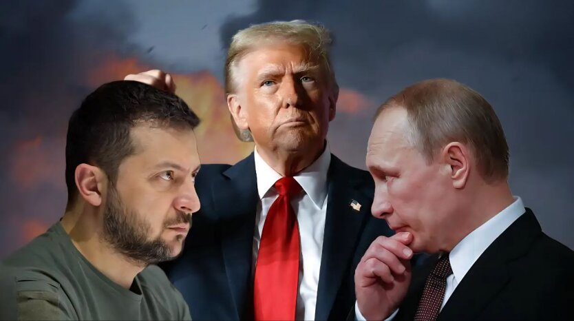 Путін і Трамп на зустрічі